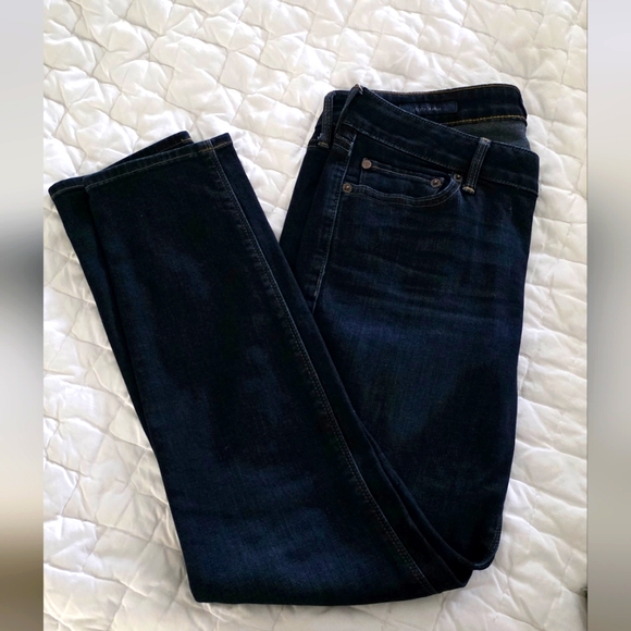 FREE SHIPPING Lucky Brand Denim Lolita Skinny Jeans 9" Mid Rise Size 8 - Picture 2 of 14